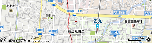 石川県金沢市額乙丸町ニ130周辺の地図