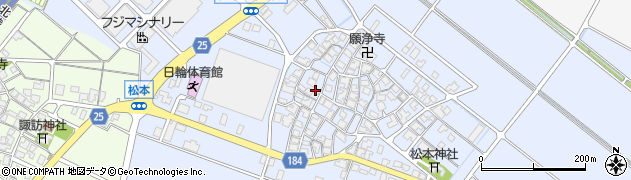 石川県白山市松本町44周辺の地図