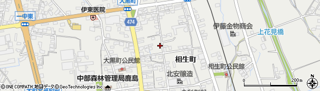 長野県大町市大町2312周辺の地図