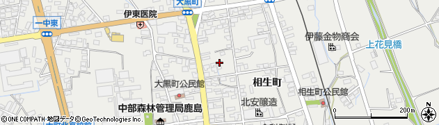 長野県大町市大町大黒町2311周辺の地図
