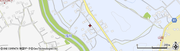茨城県常陸太田市中野町1124周辺の地図