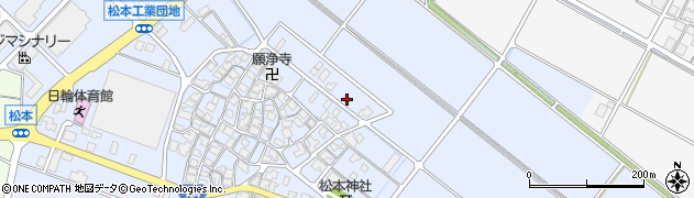 石川県白山市松本町1250周辺の地図