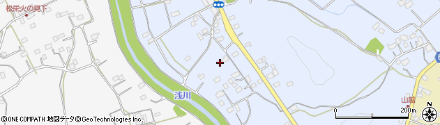 茨城県常陸太田市中野町1123周辺の地図