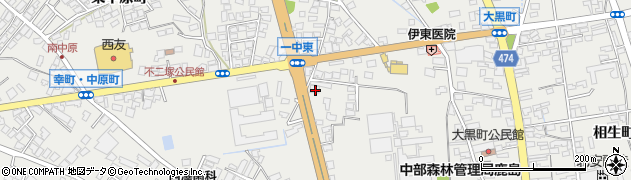 長野県大町市大町4412周辺の地図