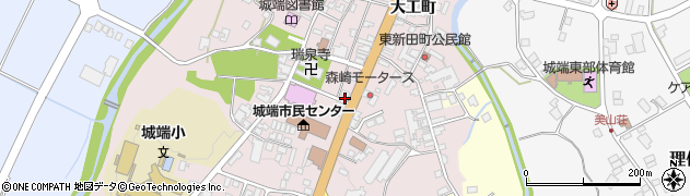 富山県南砺市城端803周辺の地図