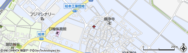 石川県白山市松本町128周辺の地図