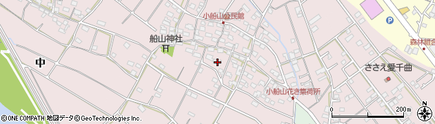 長野県千曲市小船山256周辺の地図