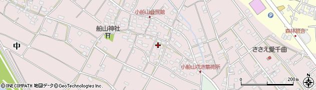 長野県千曲市小船山281周辺の地図