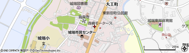 富山県南砺市城端806周辺の地図