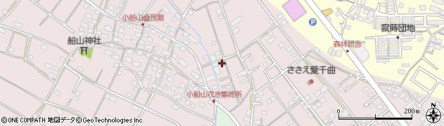 長野県千曲市小船山361周辺の地図