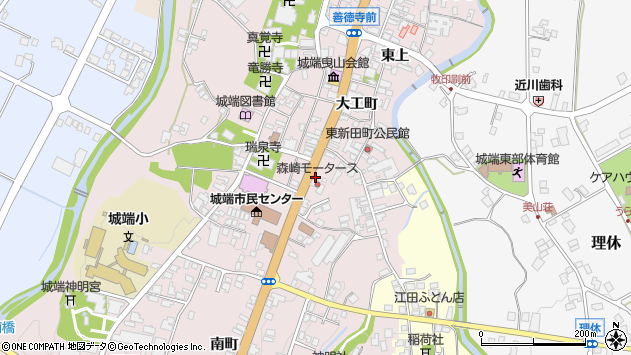 〒939-1865 富山県南砺市城端新町の地図