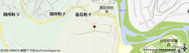 石川県金沢市蓮花町周辺の地図