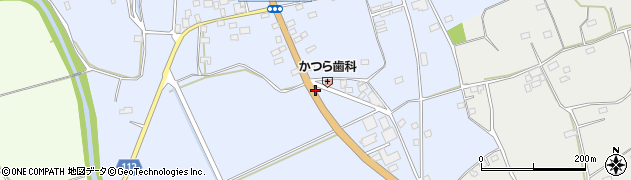 阿波山宿入口周辺の地図