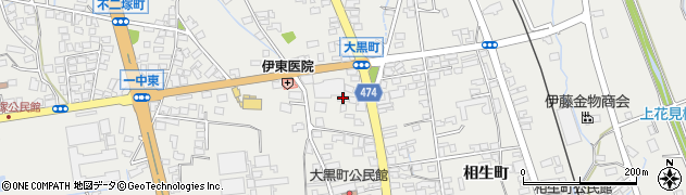 長野県大町市大町2184周辺の地図