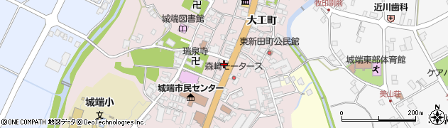 富山県南砺市城端812周辺の地図