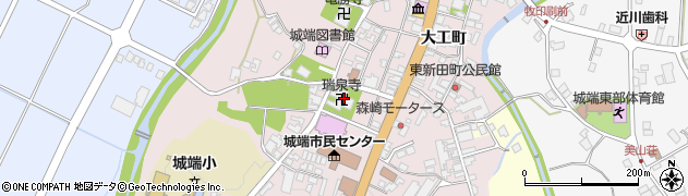 富山県南砺市城端1030周辺の地図