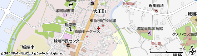富山県南砺市城端東新田764周辺の地図