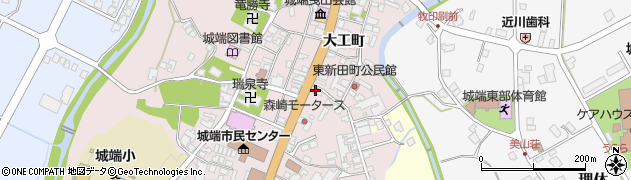 富山県南砺市城端783周辺の地図