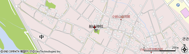 長野県千曲市小船山208周辺の地図