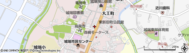 富山県南砺市城端823周辺の地図