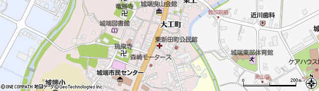 富山県南砺市城端781周辺の地図