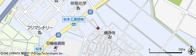 石川県白山市松本町137周辺の地図