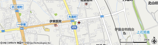 長野県大町市大町1485周辺の地図