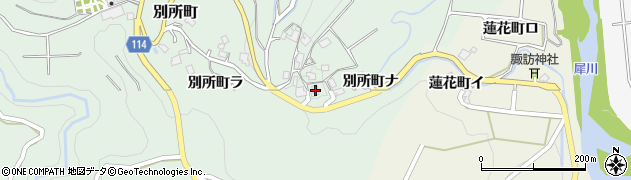 石川県金沢市別所町ヲ85周辺の地図