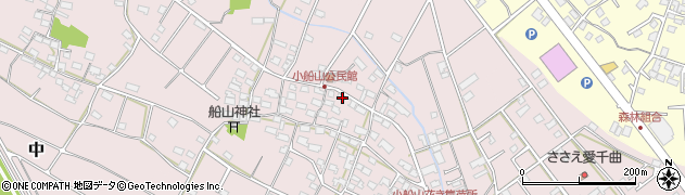 長野県千曲市小船山269周辺の地図