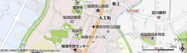 富山県南砺市城端628周辺の地図