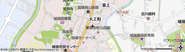 富山県南砺市城端633-2周辺の地図