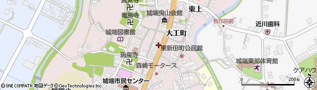 富山県南砺市城端627周辺の地図