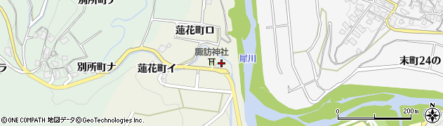 石川県金沢市蓮花町（ヌ）周辺の地図