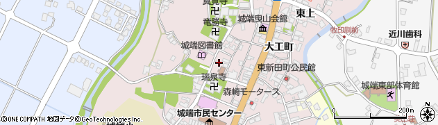 富山県南砺市城端972周辺の地図