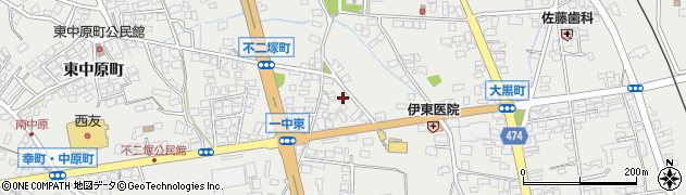 長野県大町市大町4421周辺の地図