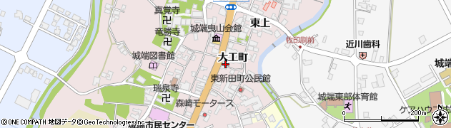 富山県南砺市城端643周辺の地図