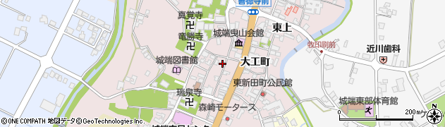 富山県南砺市城端592周辺の地図