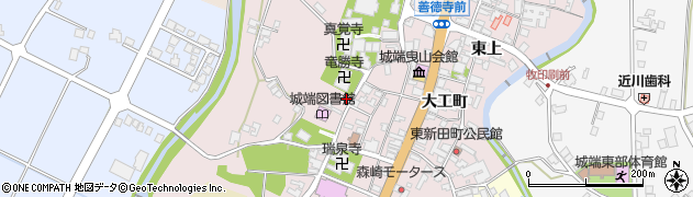 富山県南砺市城端945周辺の地図