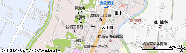富山県南砺市城端590周辺の地図