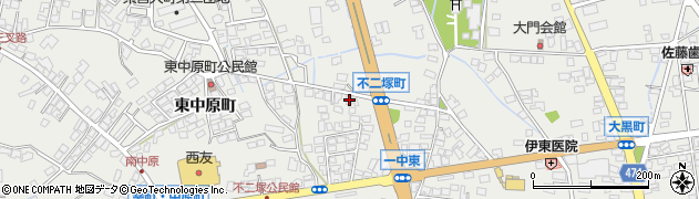 長野県大町市大町4505周辺の地図