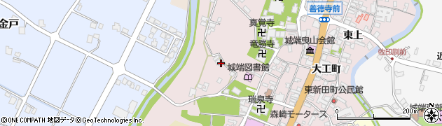 富山県南砺市城端2710周辺の地図