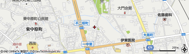 長野県大町市大町4450周辺の地図
