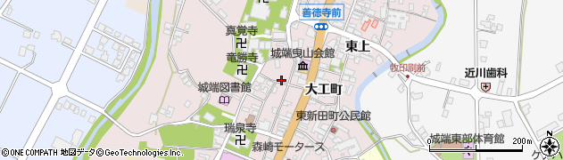 富山県南砺市城端588周辺の地図