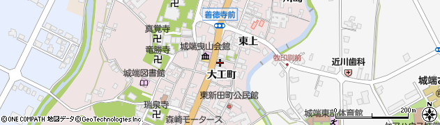 富山県南砺市城端651周辺の地図
