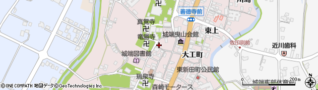 富山県南砺市城端985周辺の地図