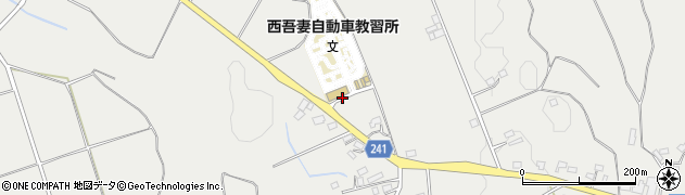 有限会社西吾妻自動車教習所周辺の地図