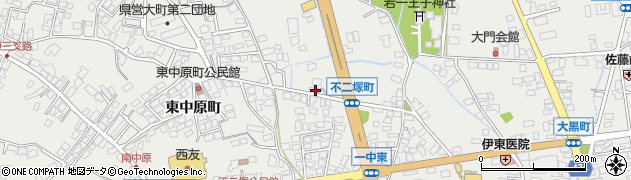 長野県大町市大町4504周辺の地図