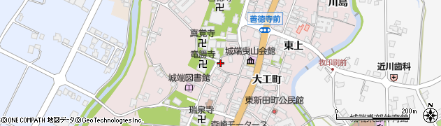 富山県南砺市城端453周辺の地図