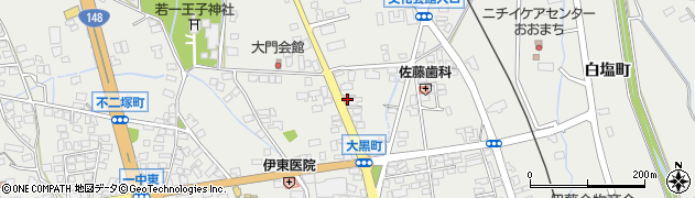 長野県大町市大町1530周辺の地図