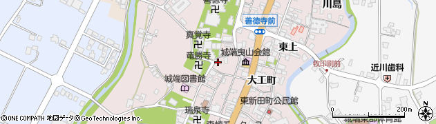 富山県南砺市城端457周辺の地図